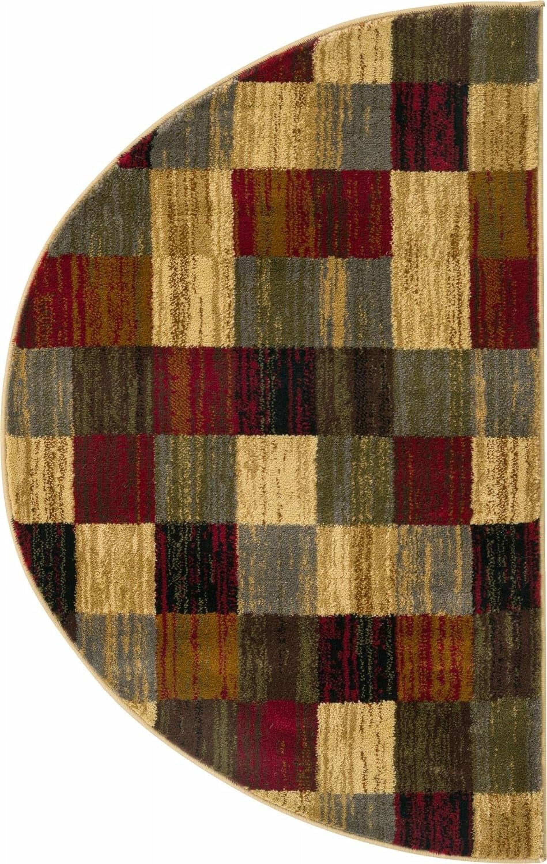 Cafe Collection Rug 2' X 4' Hearth Multi Medium Rug Perfect For
