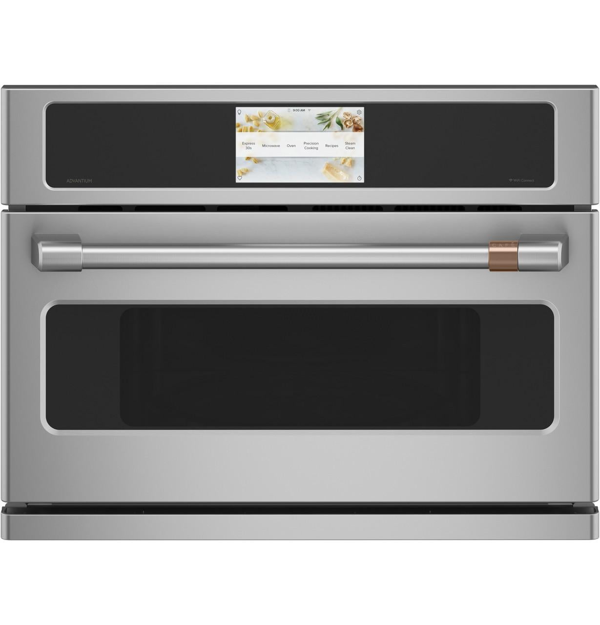 Cafe™ 27" Smart Five in One Oven with 120V Advantium® Technology - CSB912P2NS1