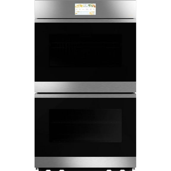 Cafe Ctd90dm2n 30" Wide 10 Cu. Ft. Double Electric Oven - Platinum Glass