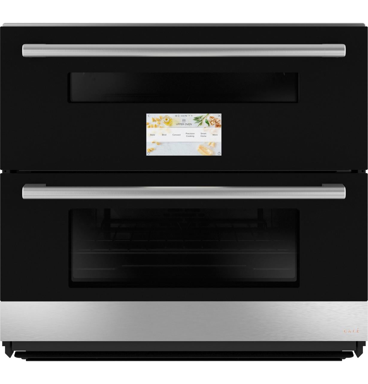 Cafe Cts92dm2n 30" Wide 5 Cu. Ft. Electric Smart Single Oven - Platinum Glass