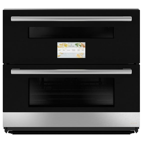 Cafe Cts92dm2n 30" Wide 5 Cu. Ft. Electric Smart Single Oven - Platinum Glass