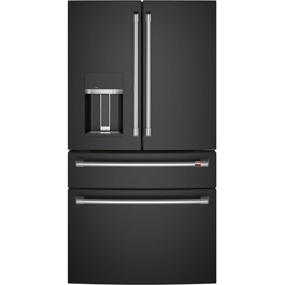 Café CVE28DP3ND1 27.6 Cu. Ft. Black 4-Door French Door Refrigerator