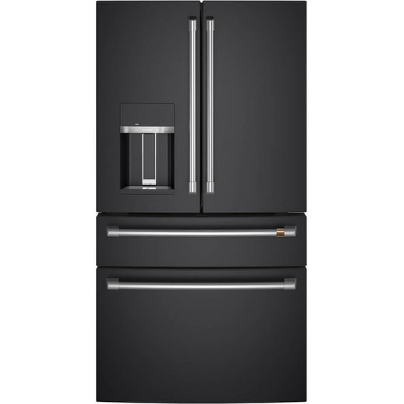 Cafe CVE28DP3ND1 27.6 Cu. Ft. Black 4-Door French Door Refrigerator