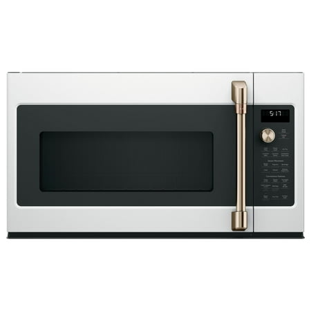 Café - 1.7 Cu. Ft. Convection Over-the-Range Microwave with Air Fry - Matte white