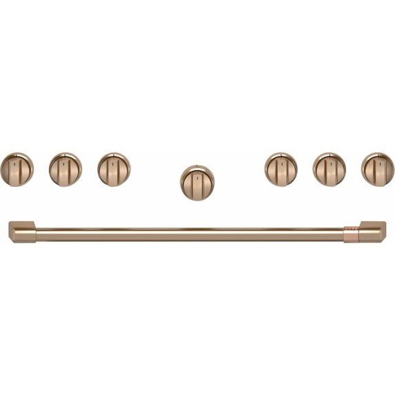Cafe Cxpr6hk 36" Handle And Knob Set For Pro Range And Rangetop - Bronze