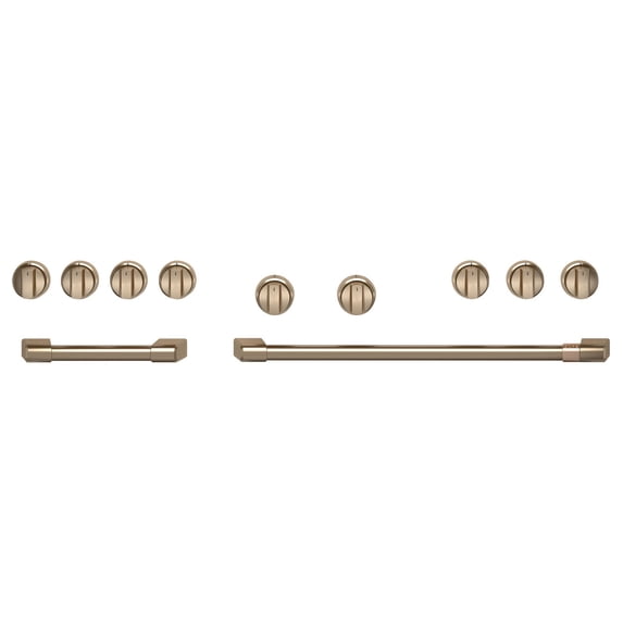 Cafe Cxpr8hk 48” Handle & Knob Set For Pro Range And Rangetop - Bronze