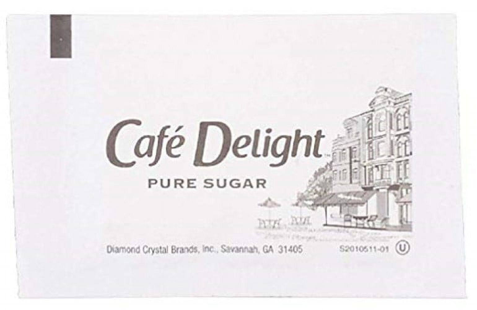 Cafe Delight Envelope Sugar Packet, 2.5 Gram 2000 per case