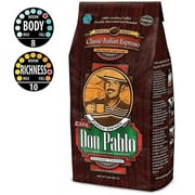 Cafe Don Pablo Classic Italian Espresso Dark Roast Whole Bean Coffee 2LB