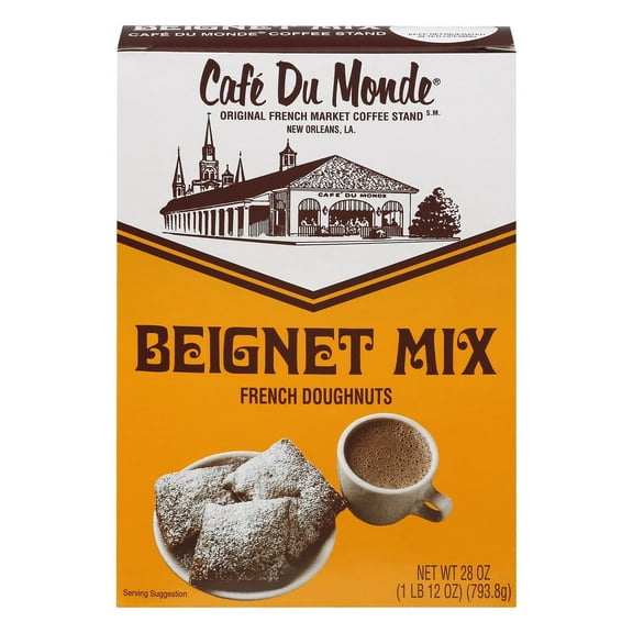 Cafe Du Monde Beignet Mix - Case of 12 - 28 OZ