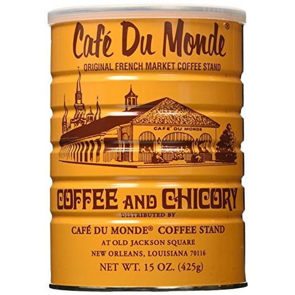 Cafe Du Monde Coffee Chicory, 15-Ounce Pack of 3