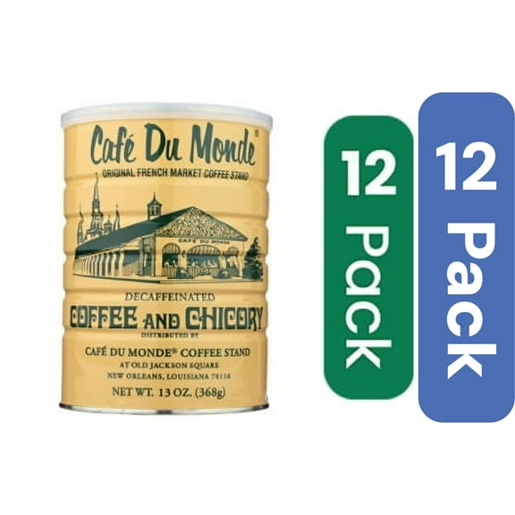 Cafe Du Monde Coffee & Chicory Decaf 13 oz (Pack Of 12)