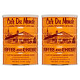 thumbnail image 1 of Cafe Du Monde Naturally Caffeinated Ground Coffee and Chicory, 2 Cans, 15 Oz, 1 of 5