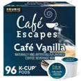 thumbnail image 1 of Cafe Escapes Cafe Vanilla, 96 K-Cup Pod, 1 of 3