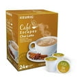 Cafe Escapes, Chai Latte Tea Beverage, SingleServe Keurig KCup Pods