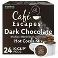 thumbnail image 1 of Cafe Escapes, Dark Chocolate Hot Cocoa K-Cup Pods, 24 Count, 1 of 11