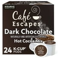 thumbnail image 1 of "Cafe Escapes Dark Chocolate Hot Cocoa K-Cups, 24/box | Bundle of 5", 1 of 3