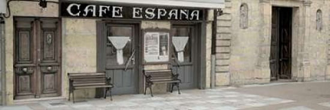 Cafe Espana Pano - 1 Canvas Art - Alan Blaustein (8 x 24)