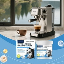 Cafe Espresso Cleaning Supply Kit,10 Tablets/bottle, Descale Packets, Cleaning Tablets, Water Filters, Espresso & Coffee Machine Cleaner