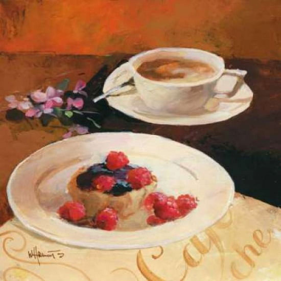 Cafe Grande IV Canvas Art - Willem Haenraets (24 x 24)