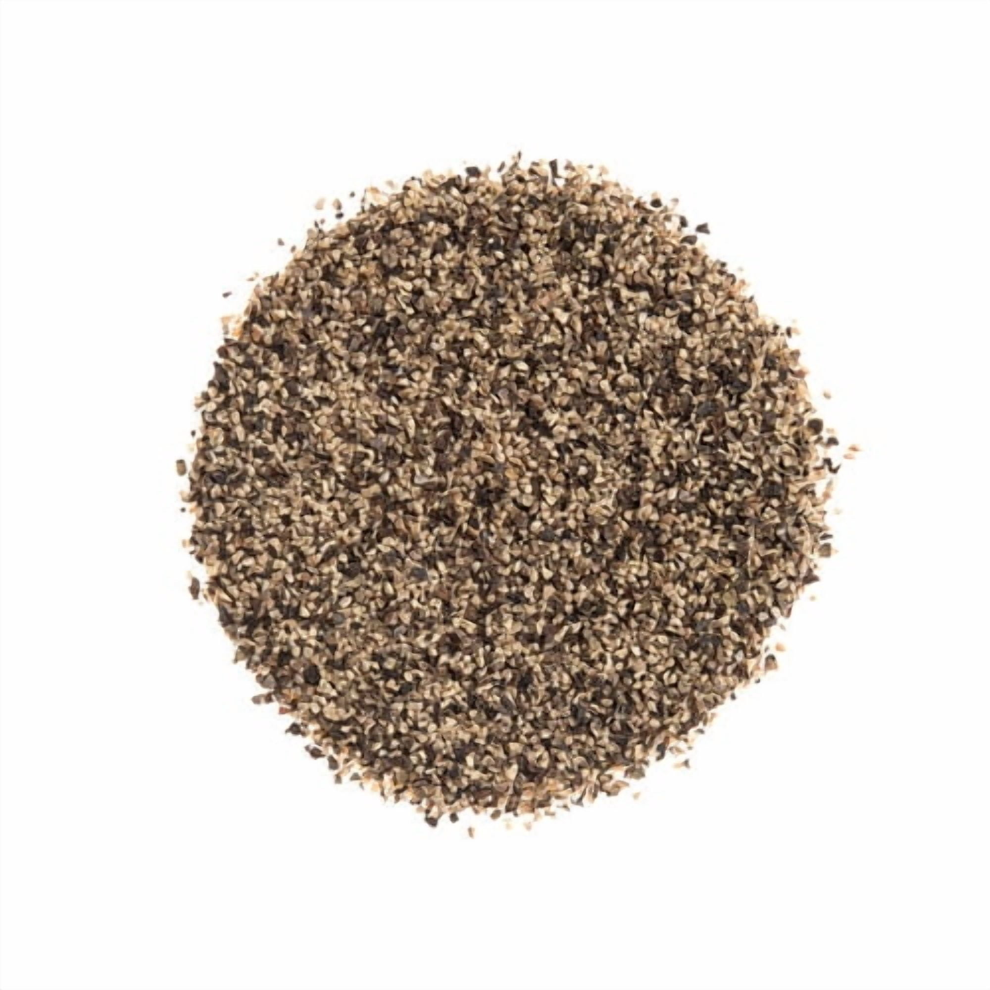 Cafe Ground Black Pepper 14 Mesh, 16 oz - Papous Seasoning