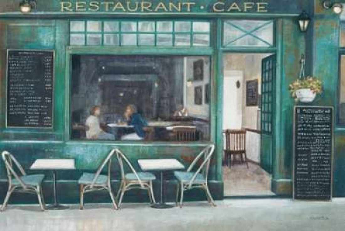 Cafe Impressions 1 Canvas Art - Norman Jr Wyatt (20 x 28)