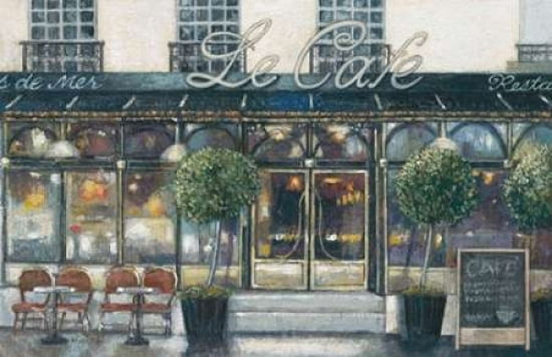 Cafe Impressions 2 Canvas Art - Norman Jr Wyatt (24 x 36)