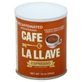 thumbnail image 1 of Cafe La Llave, Decaffeinated Dark Roast Espresso Coffee, 10 oz Can, 1 of 2