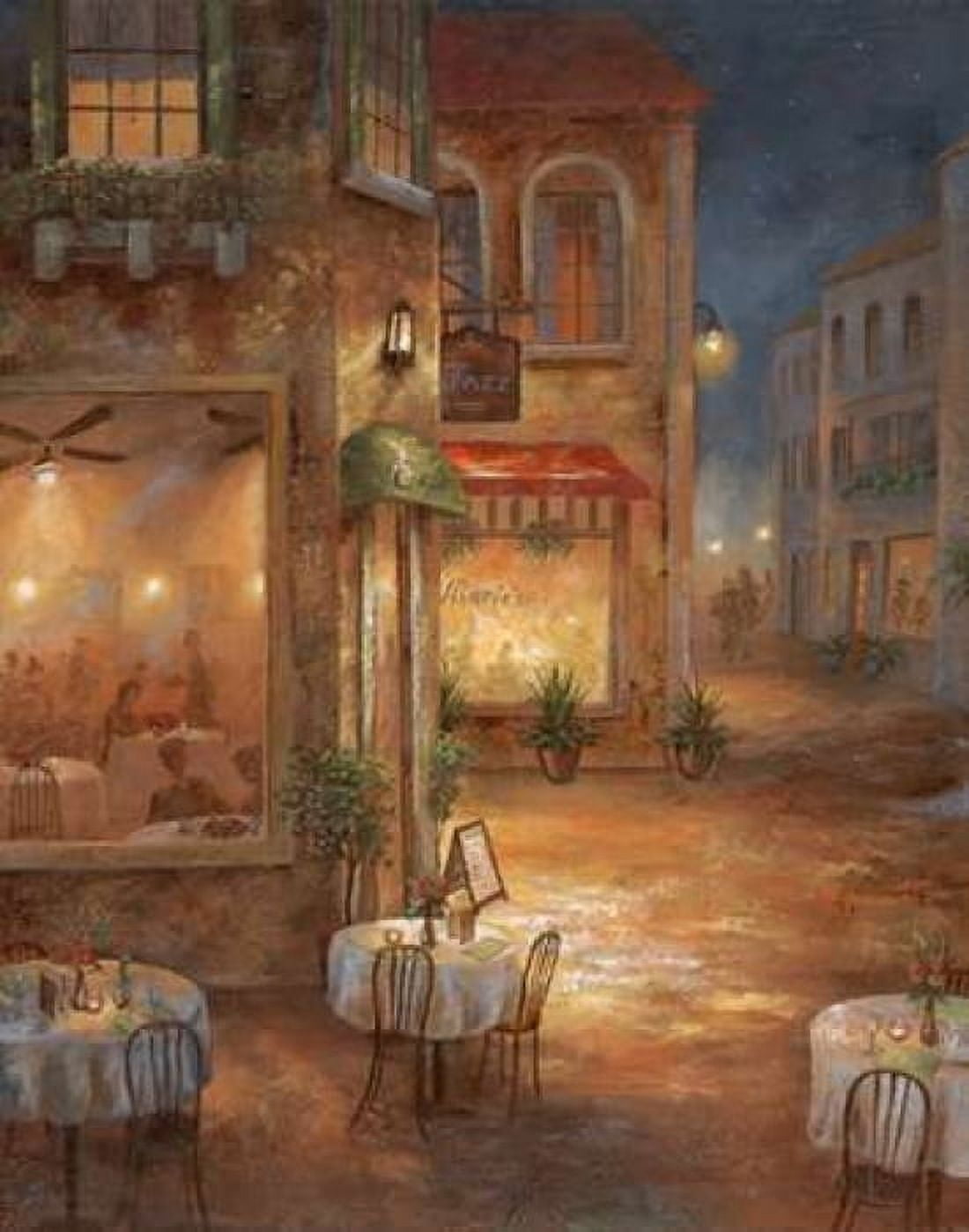 Cafe Marie Canvas Art - Nan (22 x 28)