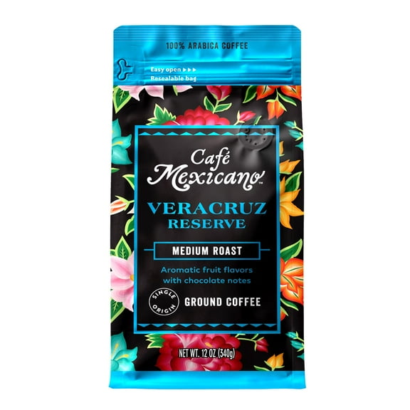 Cafe Mexicano Coffee Ground Veracruz Reserve (6 Pack) 12 oz