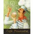 thumbnail image 1 of Cafe Moustache II Poster Print by Lisa Audit (22 x 28), 1 of 2