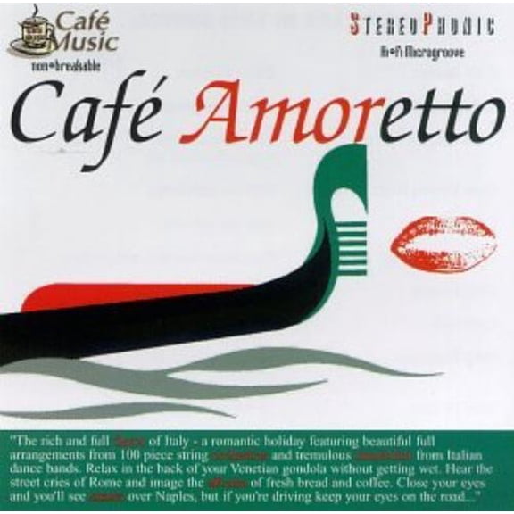 Cafe Music Cafe Music: Cafe Amoretto (CD)