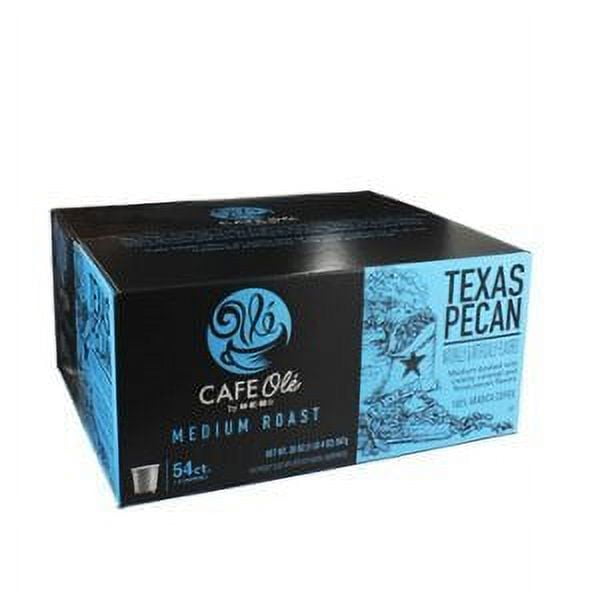 H-E-B Cafe Ole Taste Of Texas Houston Blend Coffee - 54 K-Cups Medium Roast With Praline Pecan Flavor
