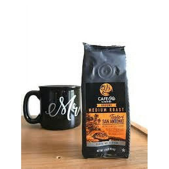 Cafe Ole by HEB Taste of San Antonio Medium Roast Ground Coffee.  6 pack of 1.75 oz sampler.  Bundle of 6 packs.
