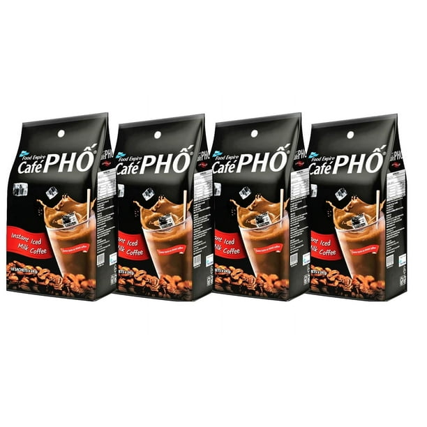 Cafe Pho Vietnamese 3in1 Instant Coffee Mix, Iced Milk Coffee, Sua Da