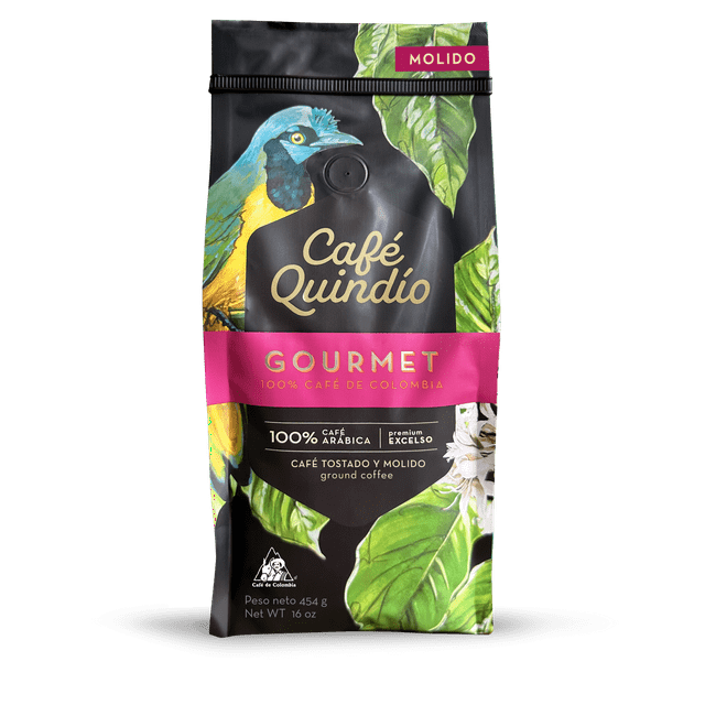 Cafe Quindio Gourmet Ground Coffee 454g/16 oz