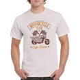 thumbnail image 1 of Cafe Racer Motorcycle Club T-Shirt Men -Smartprints Designs, Male Large, 1 of 4