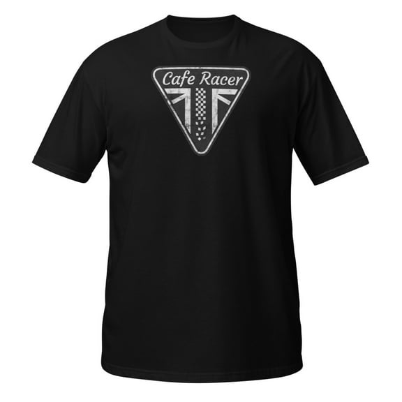 Cafe Racer Motorcycle Short-Sleeve Unisex T-Shirt (S)