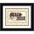 thumbnail image 1 of Cafe Saint Jean 2x Matted 18x15 Black Ornate Framed Art Print, 1 of 2