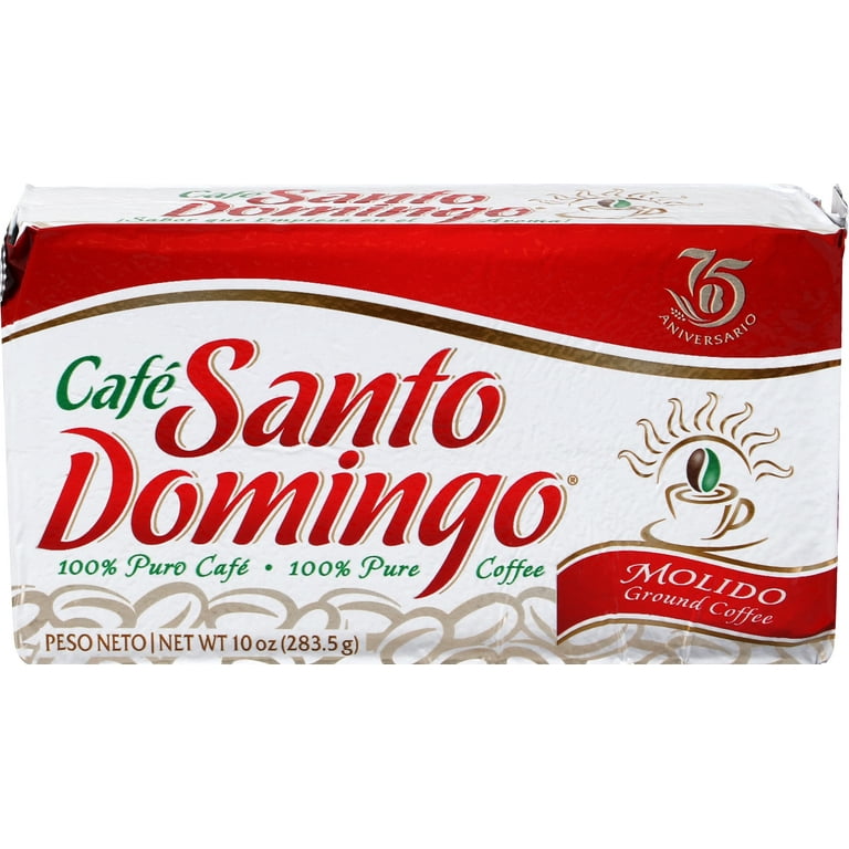 Goya Cafe Santo Domingo Ground Coffee, 10 oz Brick - Walmart.com