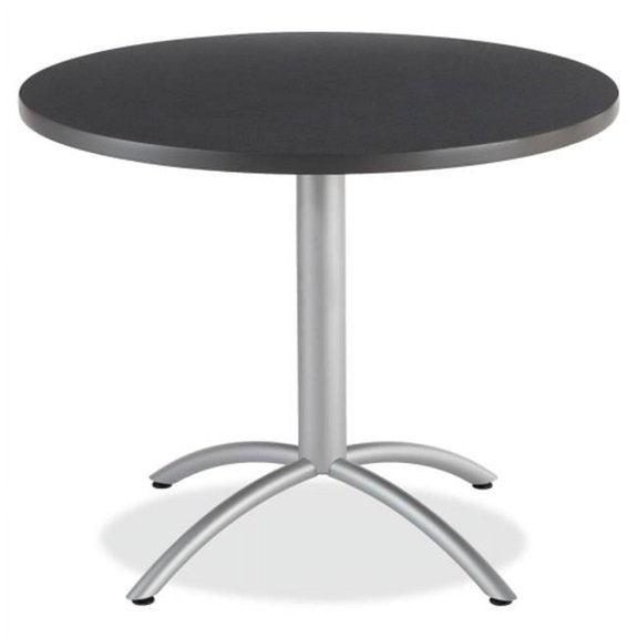 Cafe Table 36 in. Round Graphite