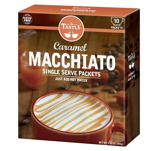 Cafe Tastle Single Serve Caramel Macchiato Coffee, 120 Count