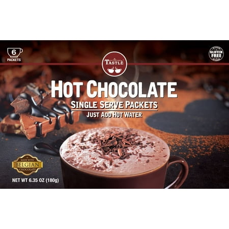 Cafe Tastle Single Serve Packets, Rich Hot Chocolate Mix (12 Count)