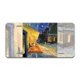 thumbnail image 1 of Cafe Terrace At Night Aluminum License Plate| License Plate 12" X 6" Fits Any Car, Truck, SUV, RV, or Trailer | Made in The USA, 1 of 3