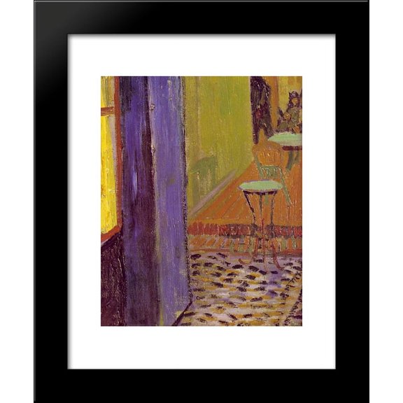 Cafe Terrace on the Place du Forum 20x24 Framed Art Print by Vincent van Gogh