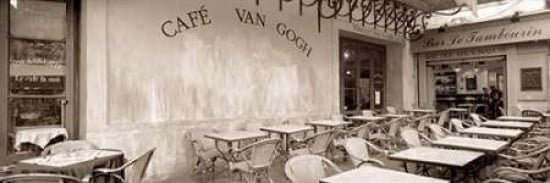 Cafe Van Gogh Canvas Art - Alan Blaustein (12 x 36)
