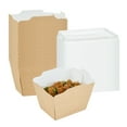 thumbnail image 1 of Cafe Vision Rectangle Clear Plastic Lid - Fits Medium Click Lock Container - 200 count box, 1 of 11