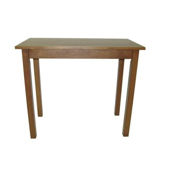 Cafe Walnut Pub & Bar Table - 42 x 36 x 22 in.