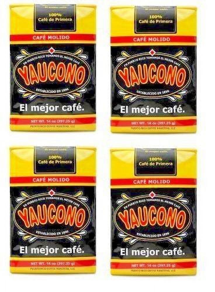 Cafe Yaucono Original Ground Coffee, 14 oz. (4 x 14 Ounce Bags
