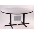 thumbnail image 1 of Cafe and Breakroom Tables - Round Table - Gray Granite, 1 of 1
