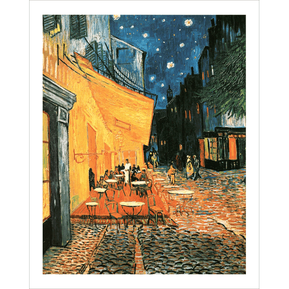 Cafe at Night Mini Poster by Vincent van Gogh 16 x 20in